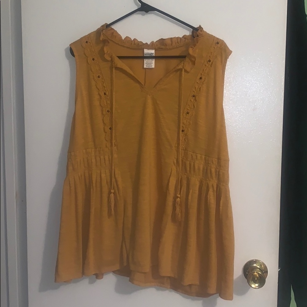 Mustard Blouse